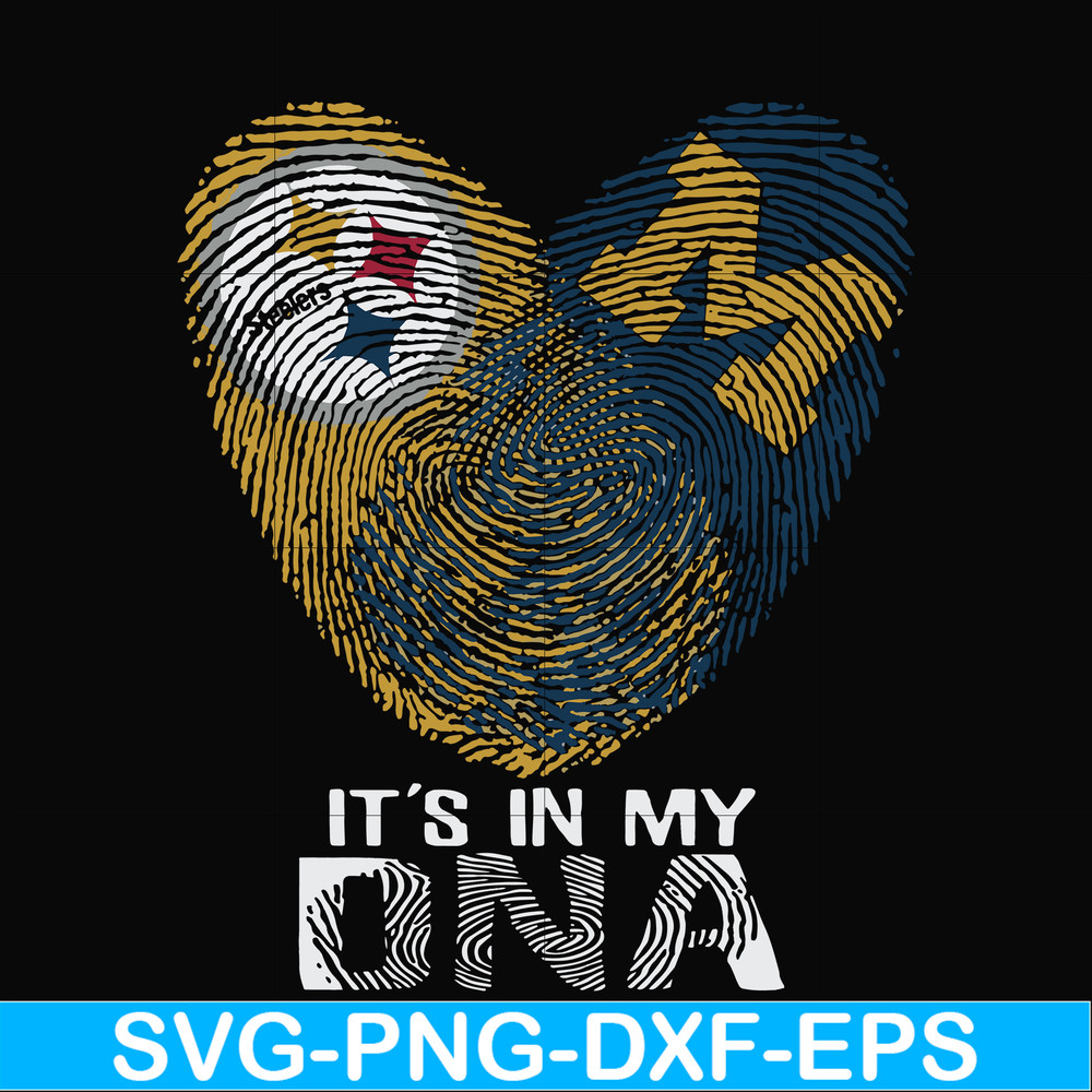 NFL0000181-Steelers it's in my DNA, svg, png, dxf, eps file NFL0000181.jpg