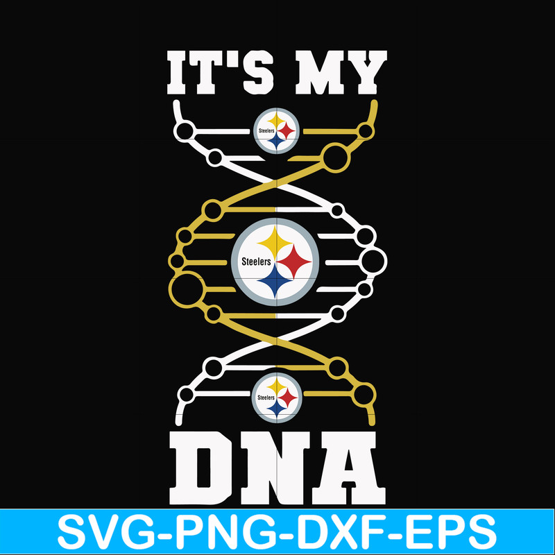 NFL0000182-Steelers it's in my DNA, svg, png, dxf, eps file NFL0000182.jpg