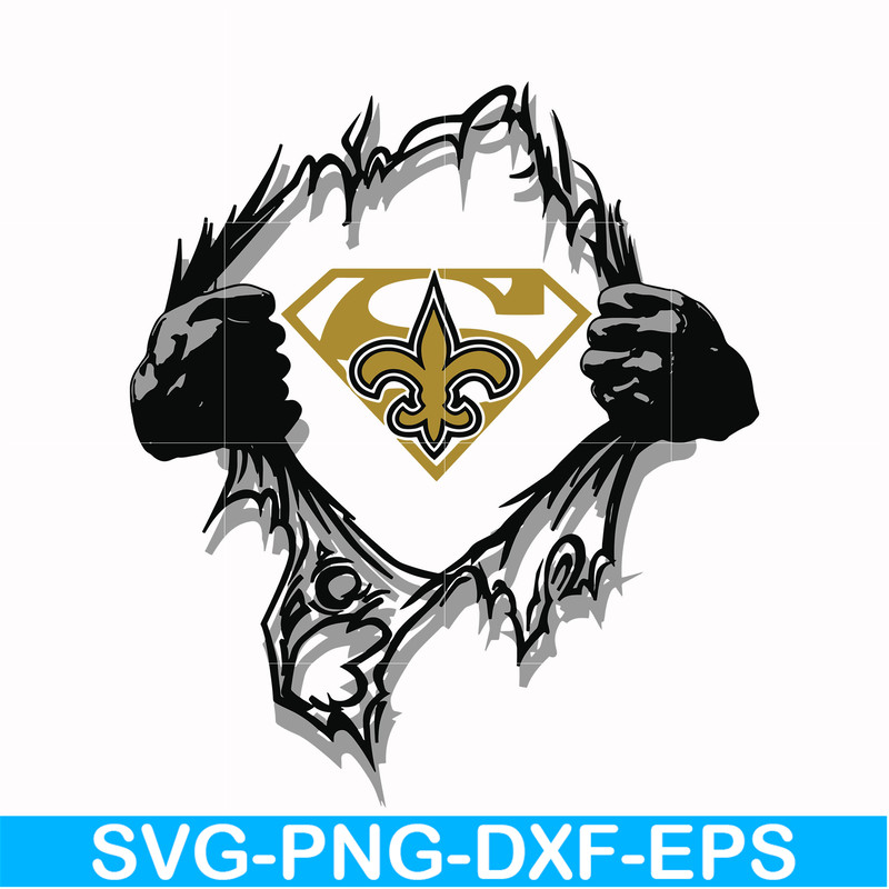 NFL000078-Saints superman, svg, png, dxf, eps file NFL000078.jpg