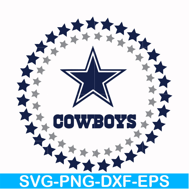 NFL000090-Cowboys star, svg, png, dxf, eps file NFL000090.jpg