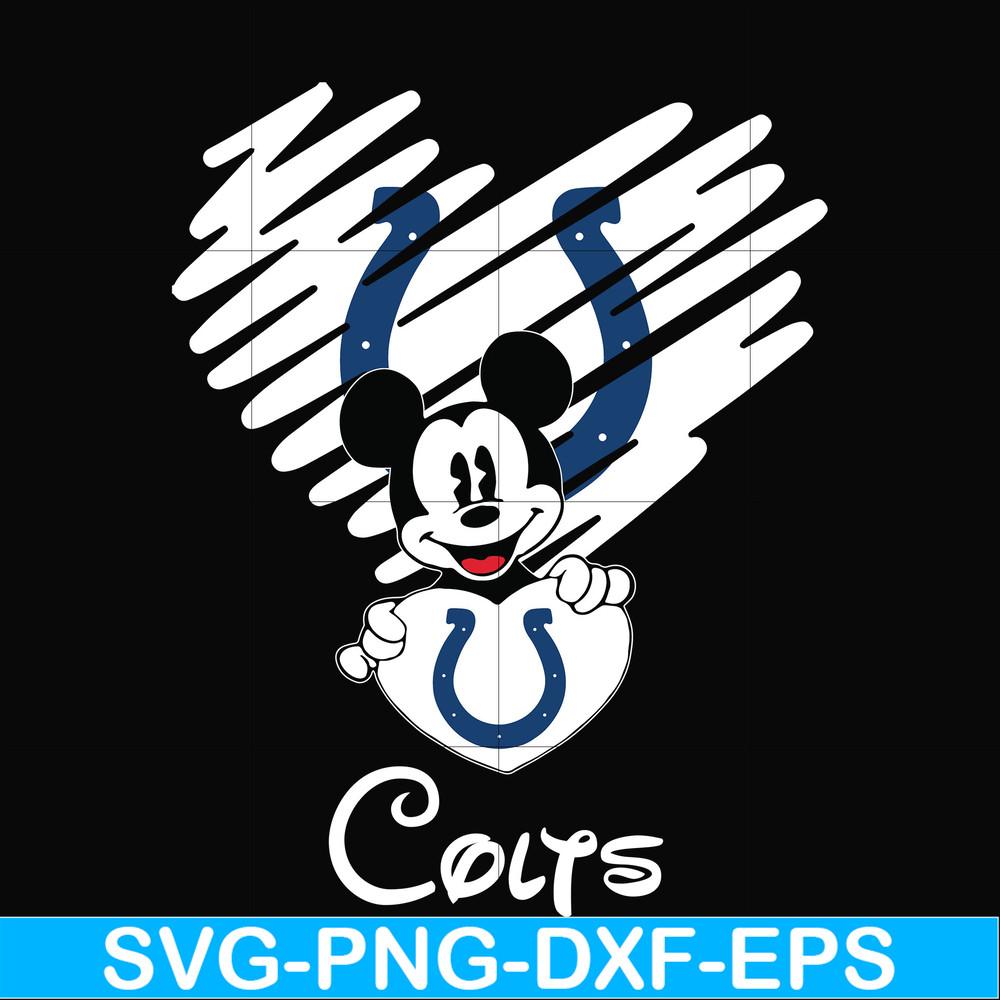 NNFL0037-Colts heart svg, png, dxf, eps digital file NNFL0037.jpg