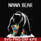 FN000175-Nana bear svg, png, dxf, eps file FN000175.jpg