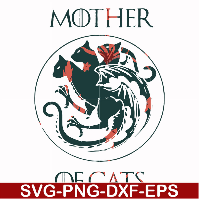 FN000410-Mother of cats svg, png, dxf, eps file FN000410.jpg
