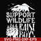 FN000672-Support wildlife raise boys svg, png, dxf, eps file FN000672.jpg
