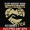FN000861-In my darkest hour I reached for a hand and found a paw svg, png, dxf, eps file FN000861.jpg