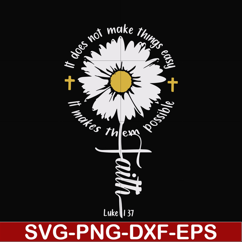 FN000990-It does not make things easy it makes them possible svg, png, dxf, eps file FN000990.jpg