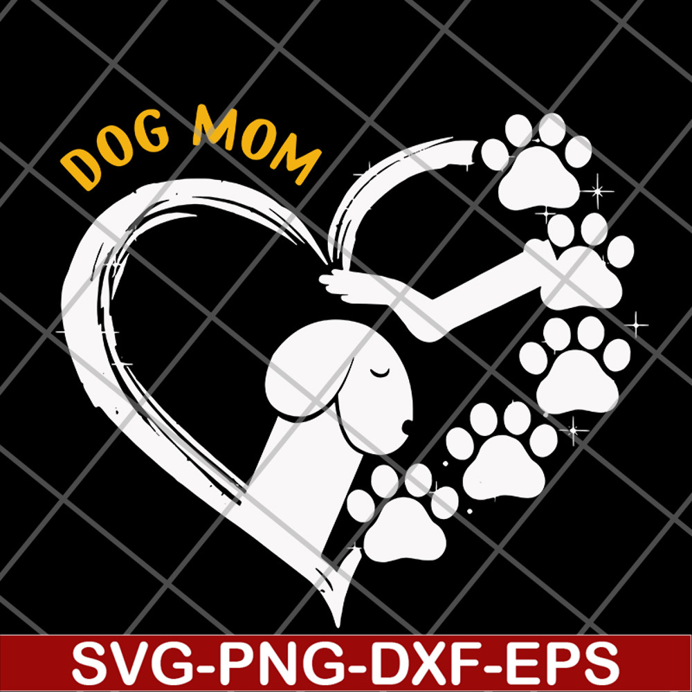 FN11062105-Dog mom paw heart funny svg, png, dxf, eps digital file FN11062105.jpg