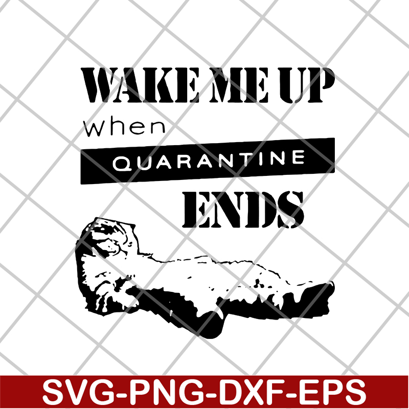 FN14062107-Wake me up when quarantine svg, png, dxf, eps digital file FN14062107.jpg