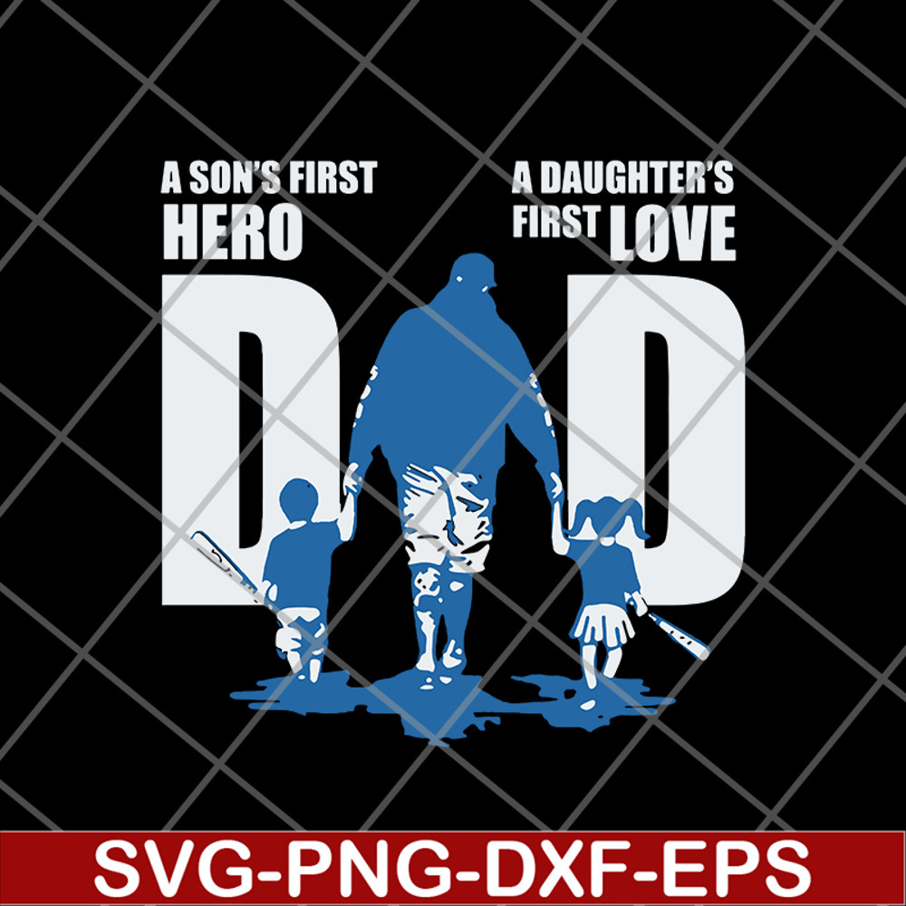 FTD02062104-Dad a son's first hero a daughter's first love svg, png, dxf, eps digital file FTD02062104.jpg