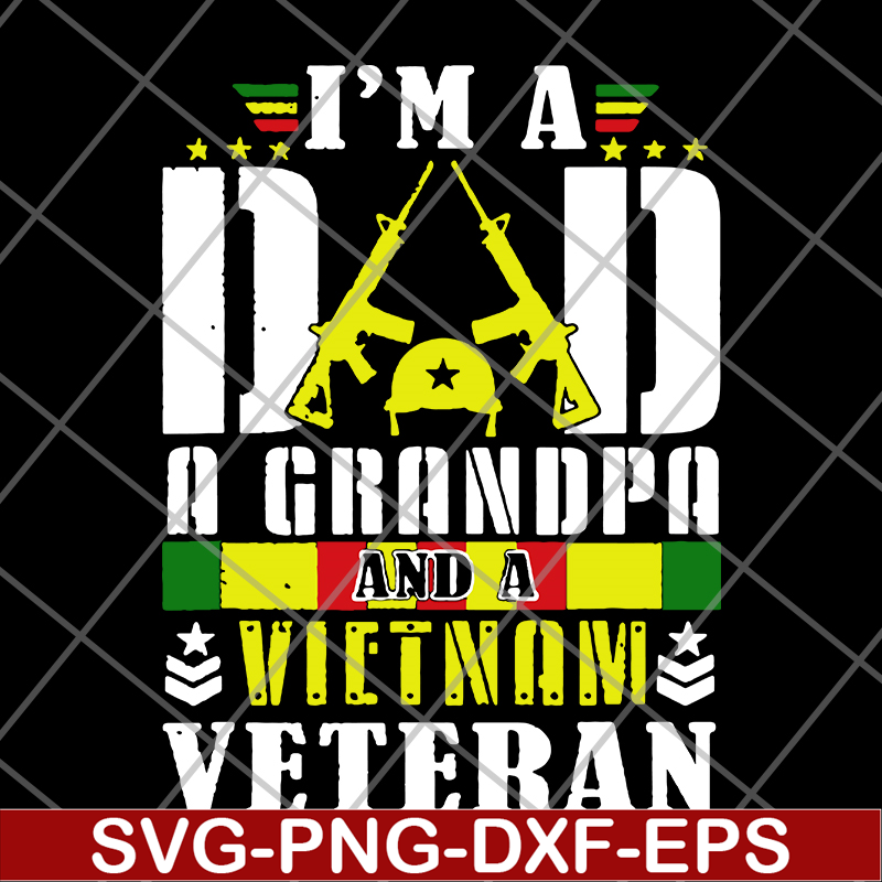 FTD03062110-I'm a dad a grandpa svg, png, dxf, eps digital file FTD03062110.jpg