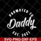 FTD04052111-Promoted to daddy est 2021 svg, Fathers day svg, png, dxf, eps digital file FTD04052111.jpg