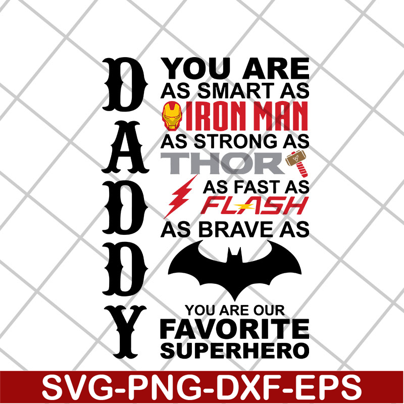 FTD05052114-Daddy avenger svg, Fathers day svg, png, dxf, eps digital file FTD05052114.jpg