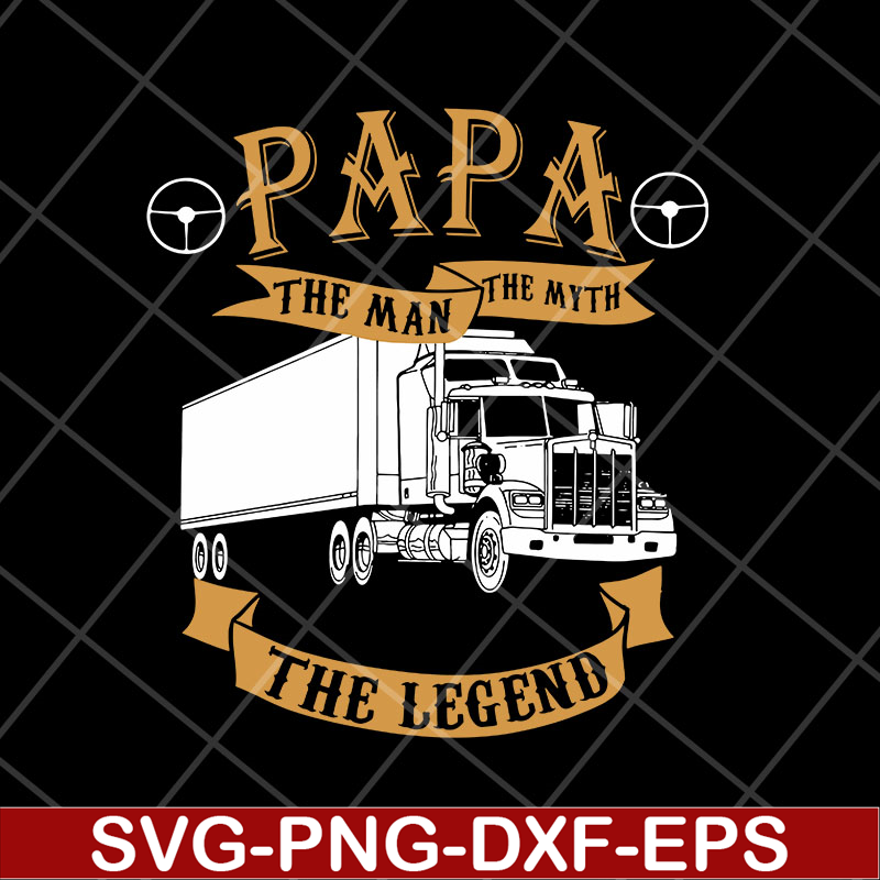 FTD06052143-papa the man the myth svg, png, dxf, eps digital file FTD06052143.jpg