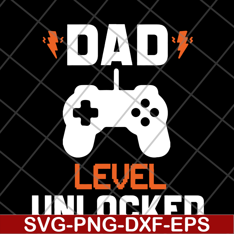 FTD19052102- dad lever unlocked svg, png, dxf, eps digital file FTD19052102.jpg