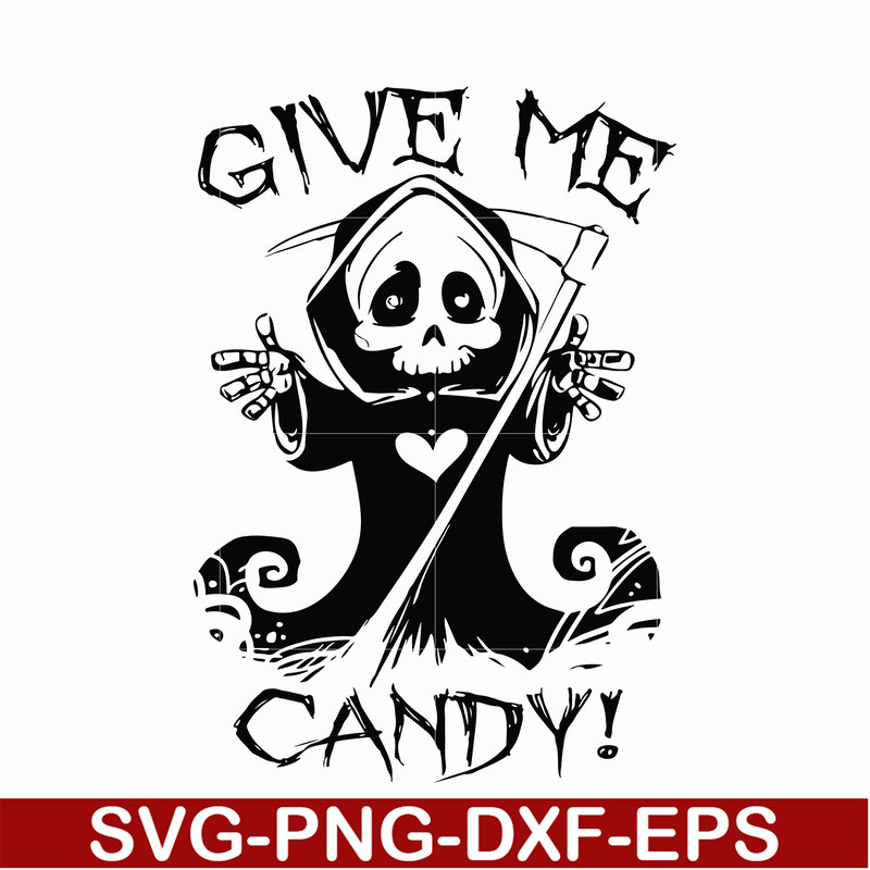 HLW0012-give me candy svg, halloween svg, png, dxf, eps digital file HLW0012.jpg