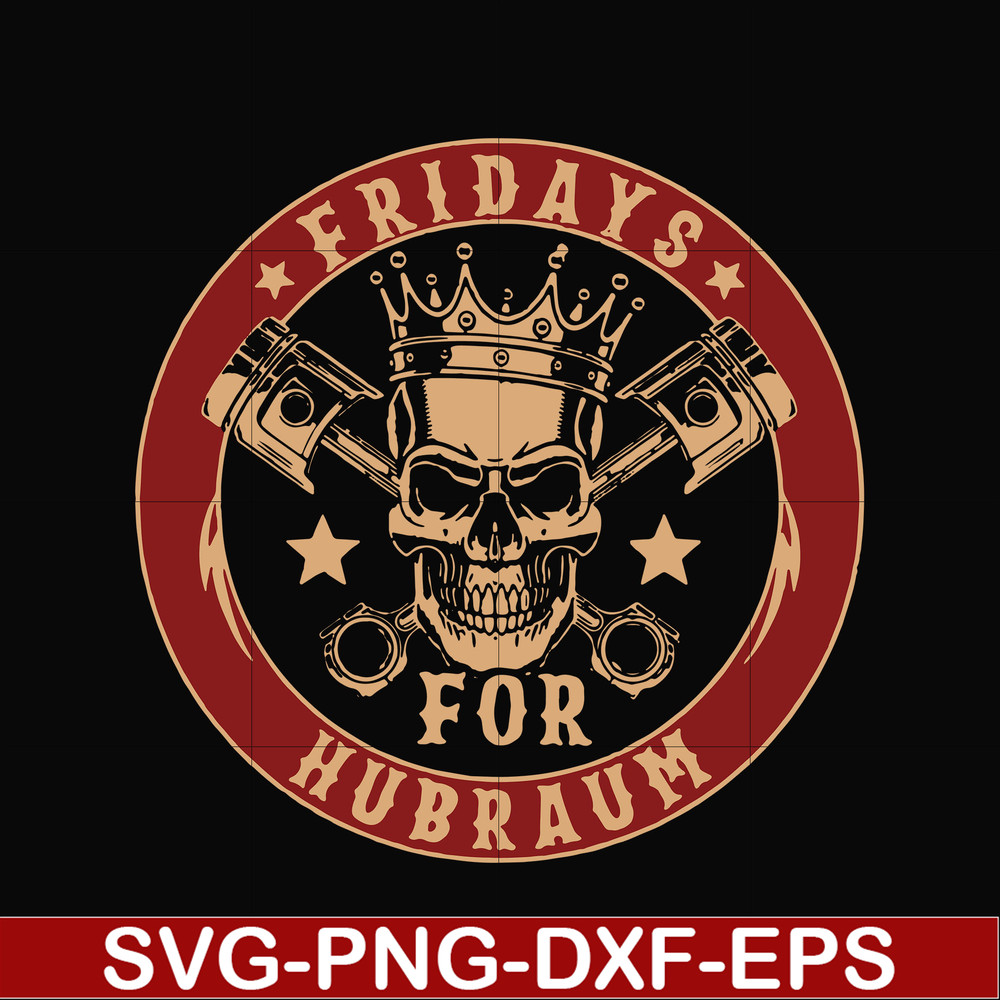 HLW0023-Fridays hubraum svg, halloween svg, png, dxf, eps digital file HLW0023.jpg
