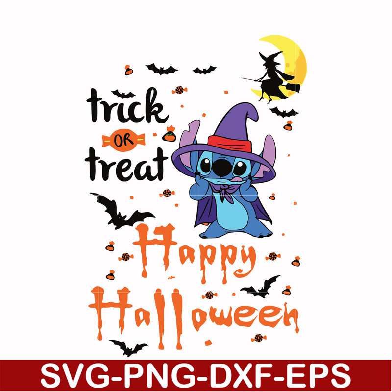 HLW1707205-Trick or treat svg, happy halloween svg, png, dxf, eps digital file HLW1707205.jpg