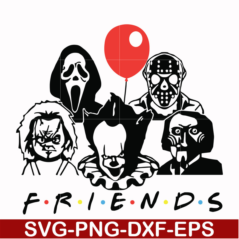 HLW2307204-Scary Friends Horror svg, Halloween svg, png, dxf, eps digital file HLW2307204.jpg