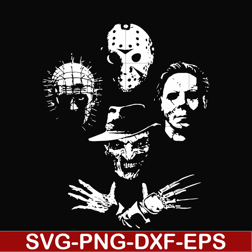 HLW2307207-Scary Friends Horror svg, Halloween svg, png, dxf, eps digital file HLW2307207.jpg