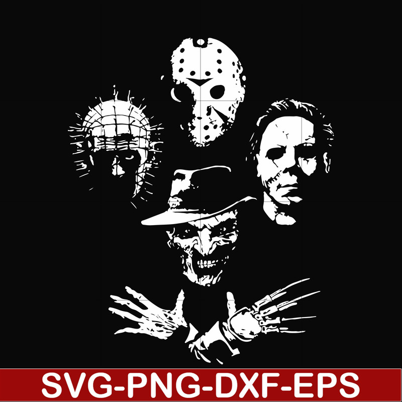 HLW2307207-Scary Friends Horror svg, Halloween svg, png, dxf, eps digital file HLW2307207.jpg