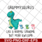 MTD02042113-Grammy saurus svg, Mother's day svg, eps, png, dxf digital file MTD02042113.jpg