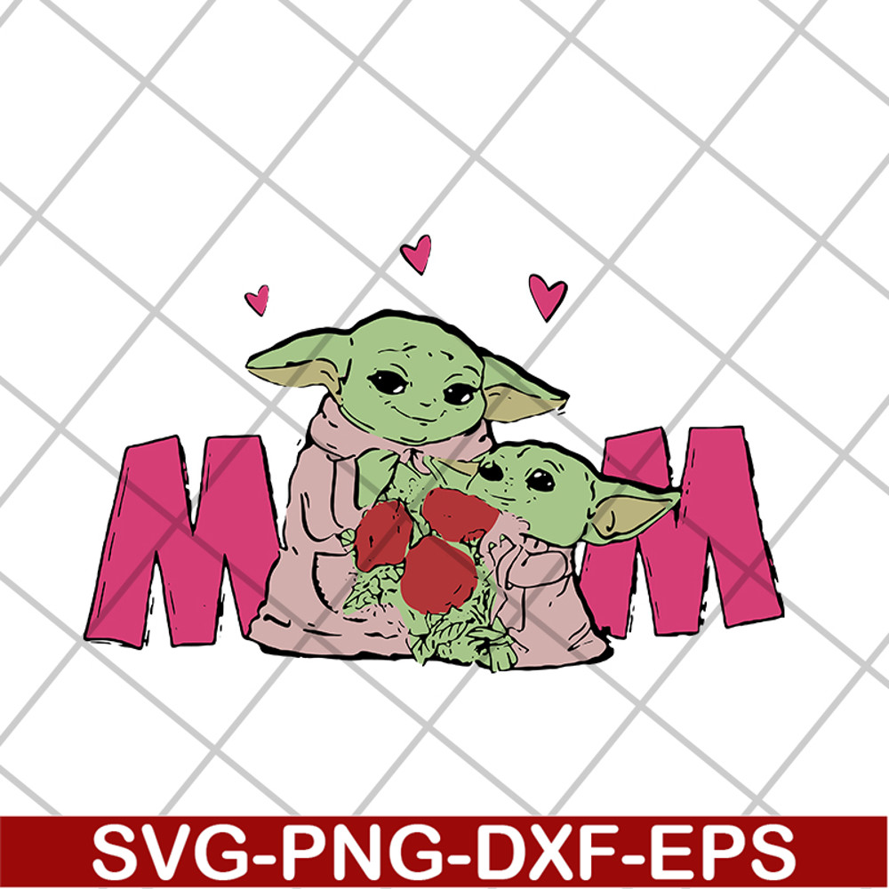 MTD20042103-Baby Yoda I love Mama Mother’s day 2021 svg, Mother's day svg, eps, png, dxf digital file MTD20042103.jpg