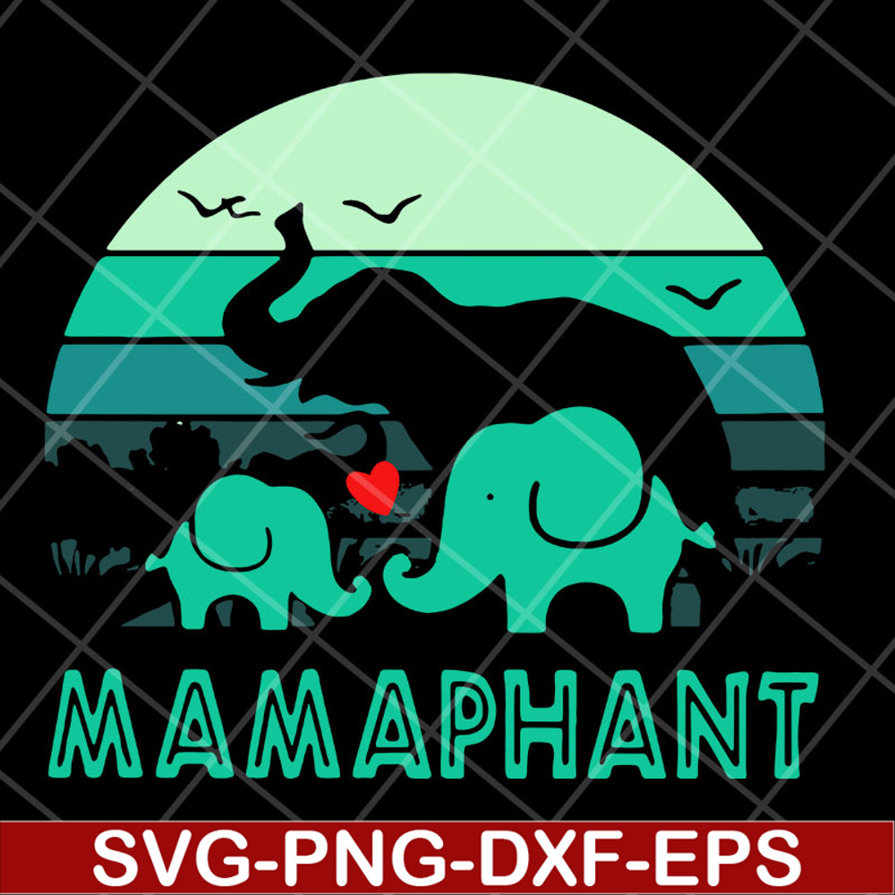 MTD22042112-Mamaphant svg, Mother's day svg, eps, png, dxf digital file MTD22042112.jpg