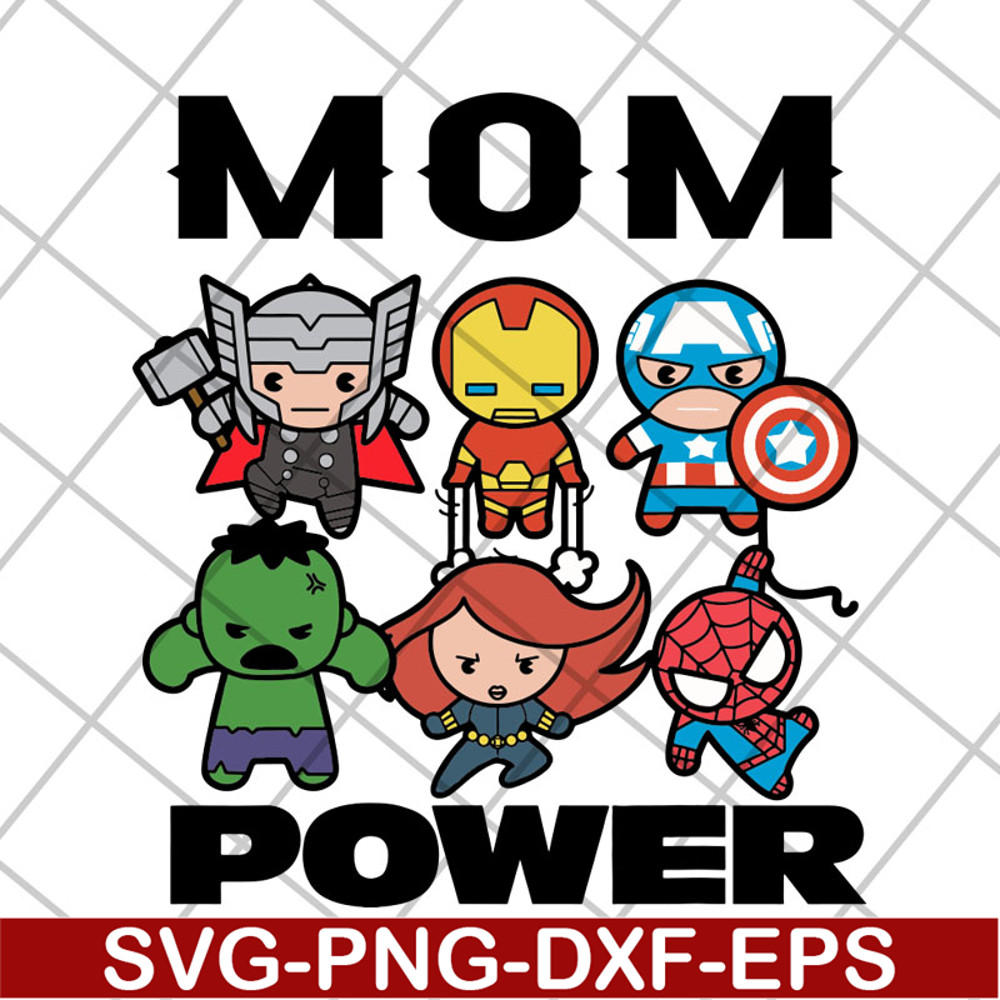 MTD22042128-Mom power svg, Mother's day svg, eps, png, dxf digital file MTD22042128.jpg