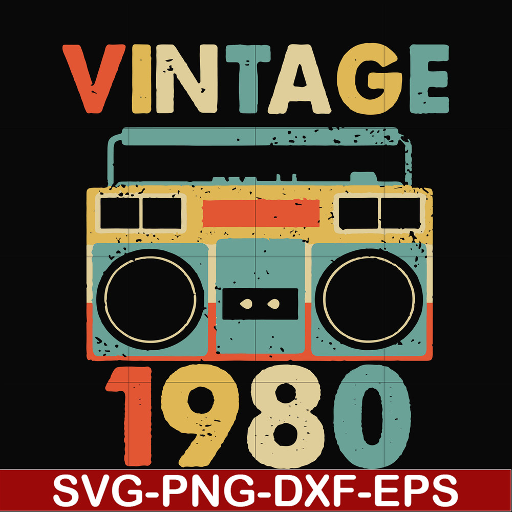NBD0022-Vintage November 1980 svg, png, dxf, eps digital file NBD0022.jpg
