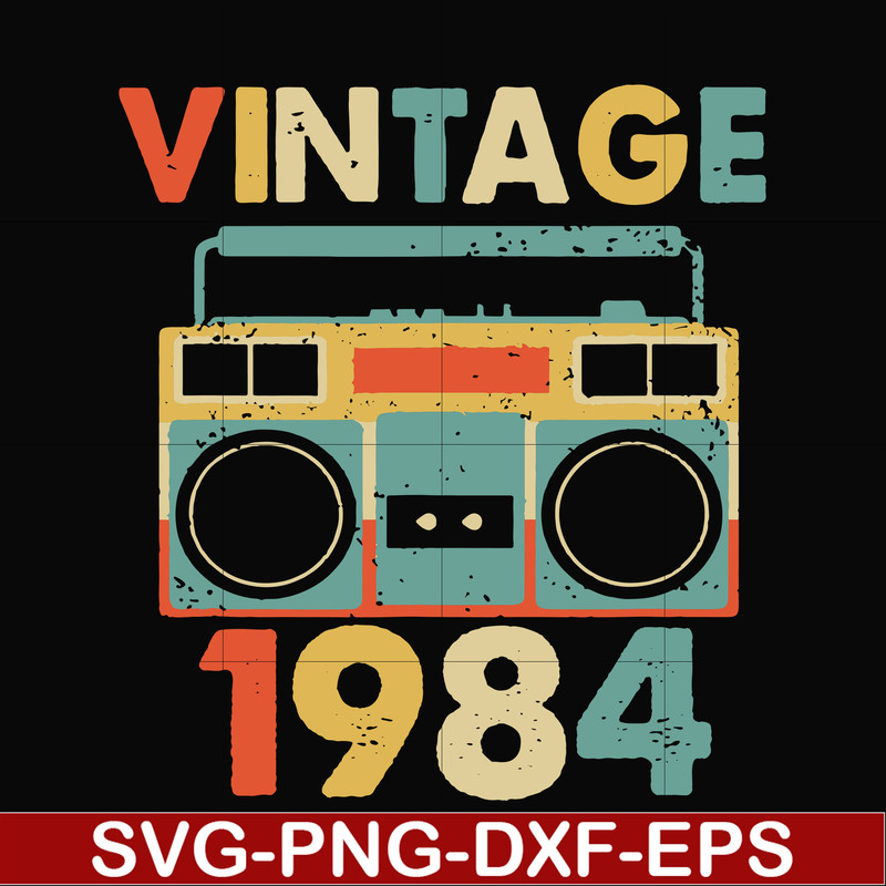 NBD0026-Vintage November 1984 svg, png, dxf, eps digital file NBD0026.jpg