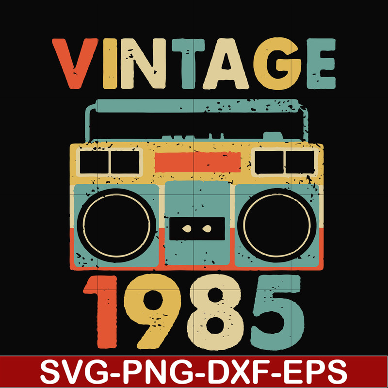 NBD0027-Vintage November 1985 svg, png, dxf, eps digital file NBD0027.jpg