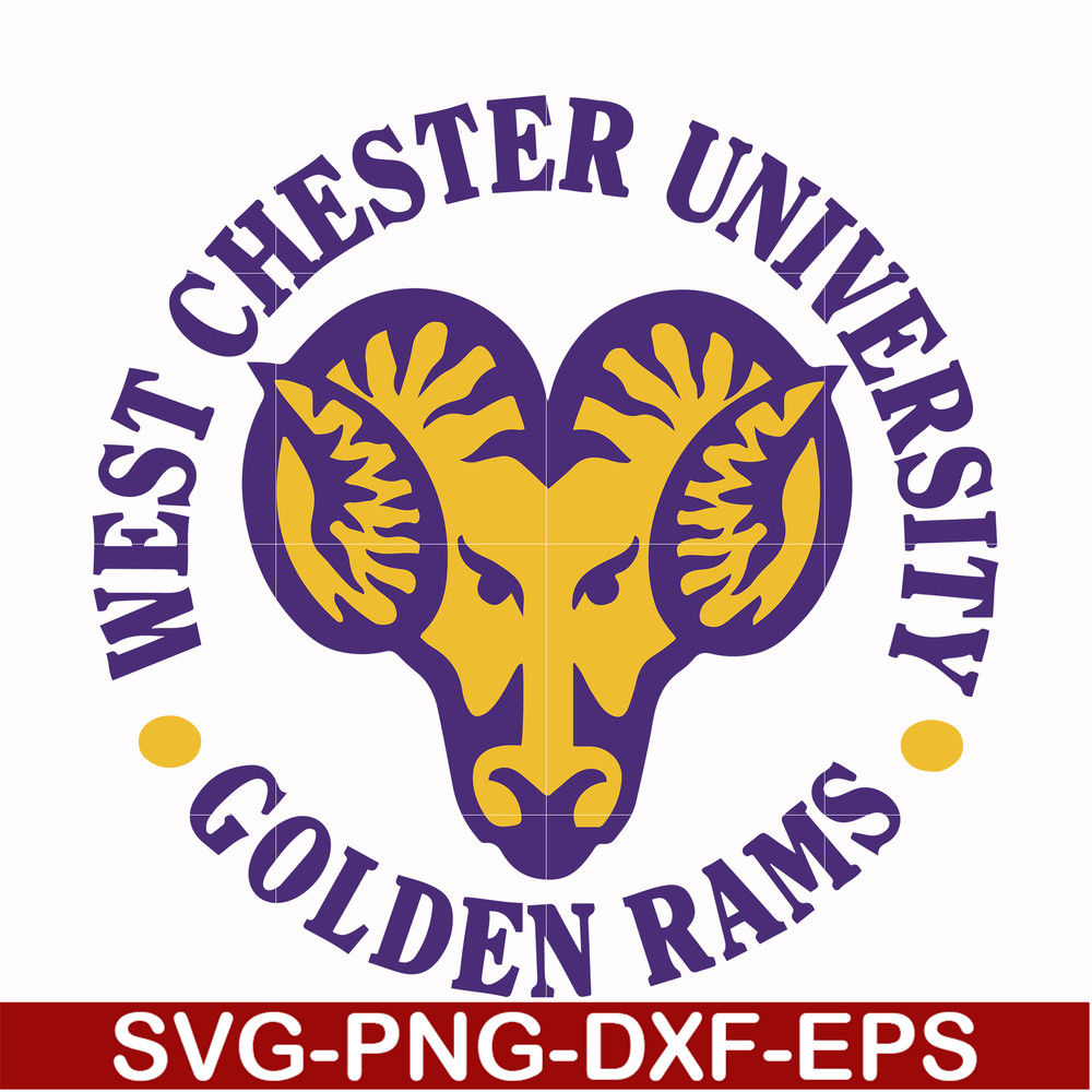NCAA0000341-West Chester University svg, png, dxf, eps file NCAA0000341.jpg
