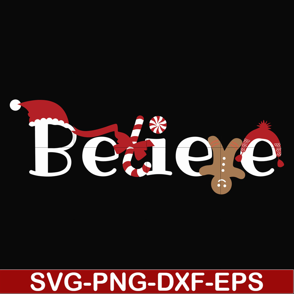 NCRM1507201-Believe svg, christmas svg, png, dxf, eps digital file NCRM1507201.jpg