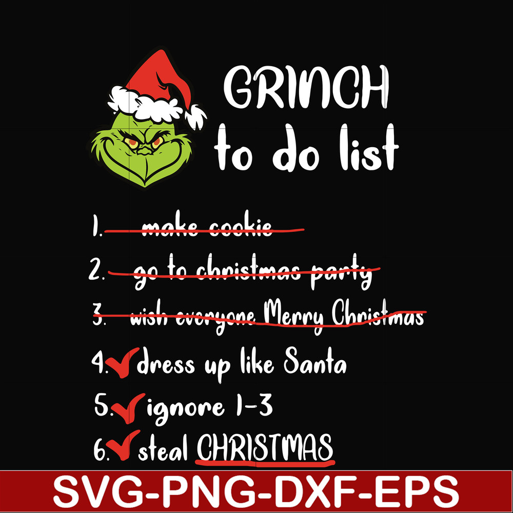 NCRM1607209-Grinch to do list svg, christmas svg, png, dxf, eps digital file NCRM1607209.jpg