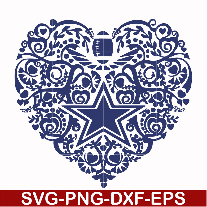 NFL0000106-Cowboys heart, svg, png, dxf, eps file NFL0000106.jpg