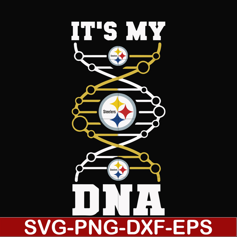 NFL0000182-Steelers it's in my DNA, svg, png, dxf, eps file NFL0000182.jpg
