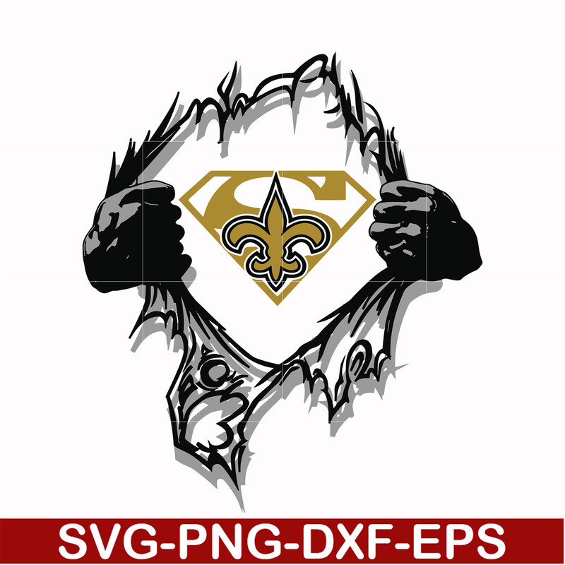 NFL000078-Saints superman, svg, png, dxf, eps file NFL000078.jpg