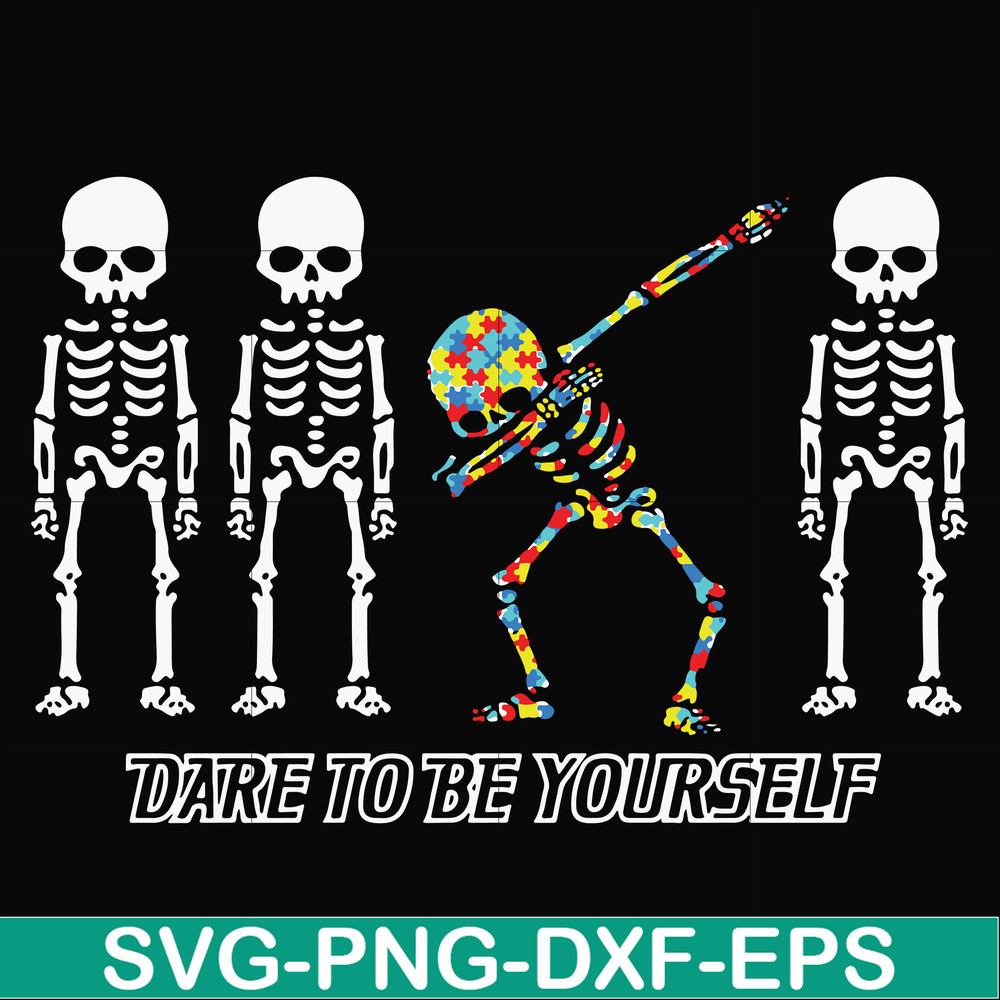 FN00057-Dare to be yourself svg, png, dxf, eps file FN00057.jpg