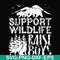 FN000672-Support wildlife raise boys svg, png, dxf, eps file FN000672.jpg