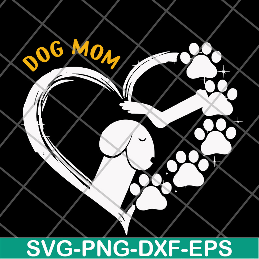 FN11062105-Dog mom paw heart funny svg, png, dxf, eps digital file FN11062105.jpg