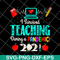 FN14062110-I Survived Teaching During A Pandemic 2021 svg, png, dxf, eps digital file FN14062110.jpg