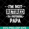 FTD04052112-Im not retired im a professional papa svg, Fathers day svg, png, dxf, eps digital file FTD04052112.jpg