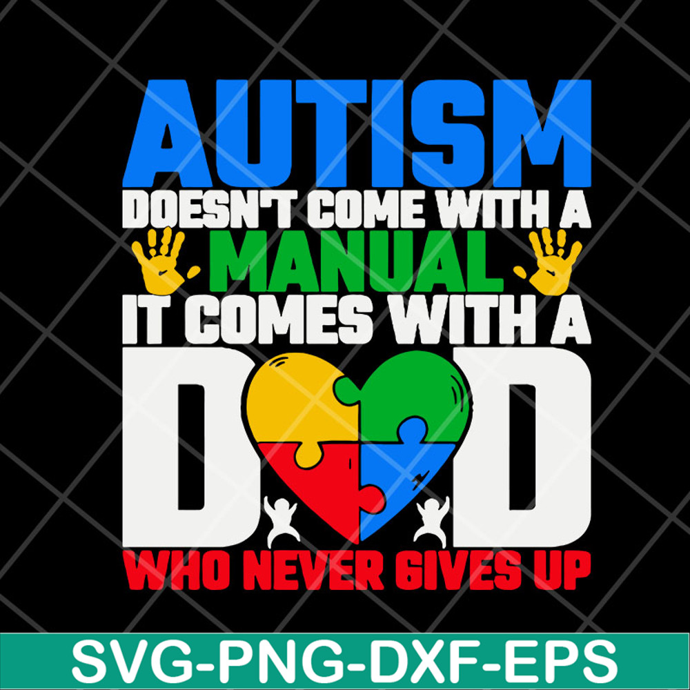 FTD07052101-autism dad svg, png, dxf, eps digital file FTD07052101.jpg