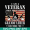 FTD118-I am a veteran svg, png, dxf, eps, digital file FTD118.jpg