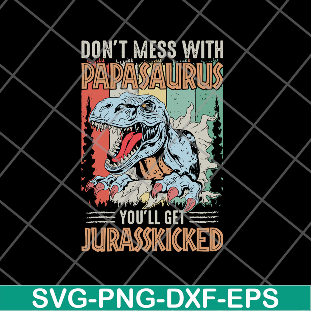 FTD24052121-Papa Saurus svg, png, dxf, eps digital file FTD24052121.jpg