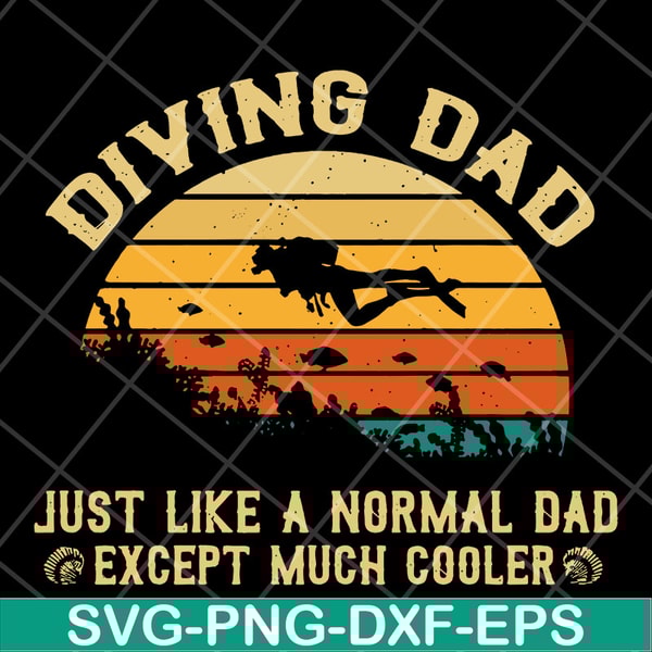 FTD29042105-Diving dad svg, Fathers day svg, png, dxf, eps digital file FTD29042105.jpg