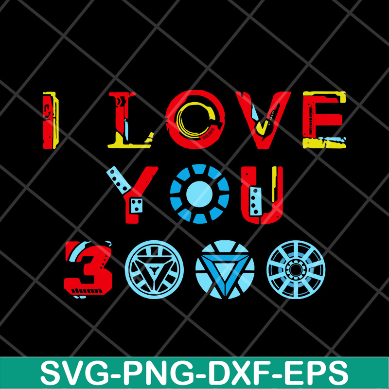 FTD29042109-I love you 3000 svg, Fathers day svg, png, dxf, eps digital file FTD29042109.jpg