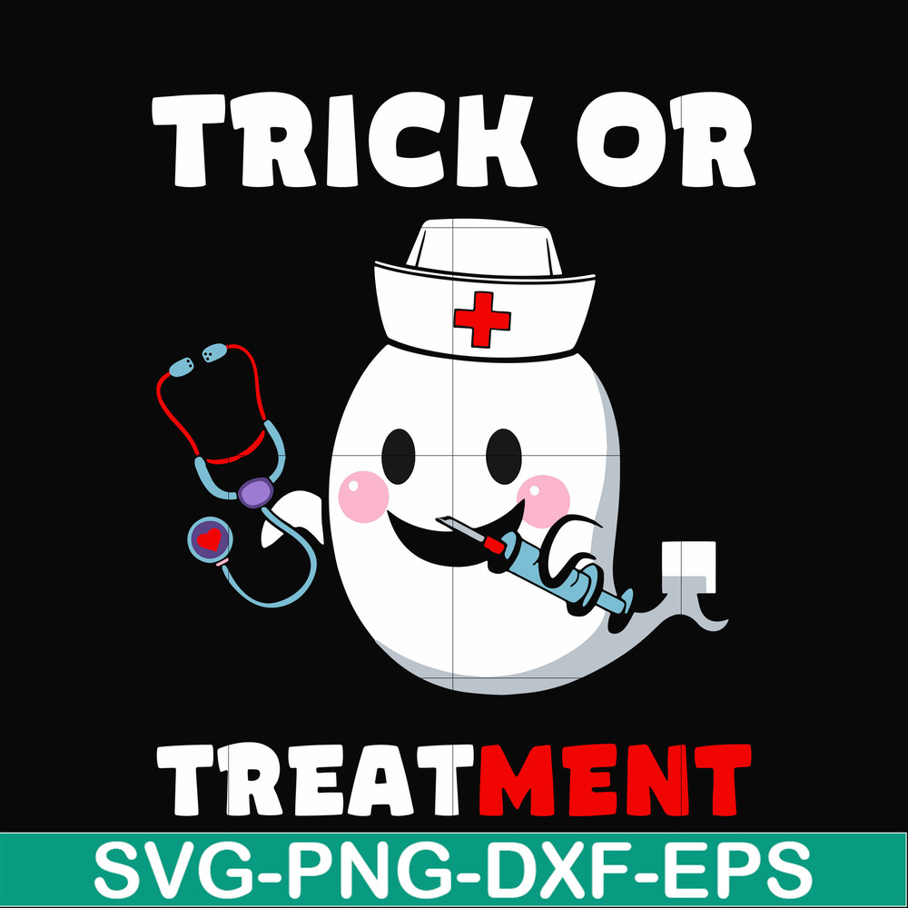 HLW0006-trick or treatment svg, halloween svg, png, dxf, eps digital file HLW0006.jpg