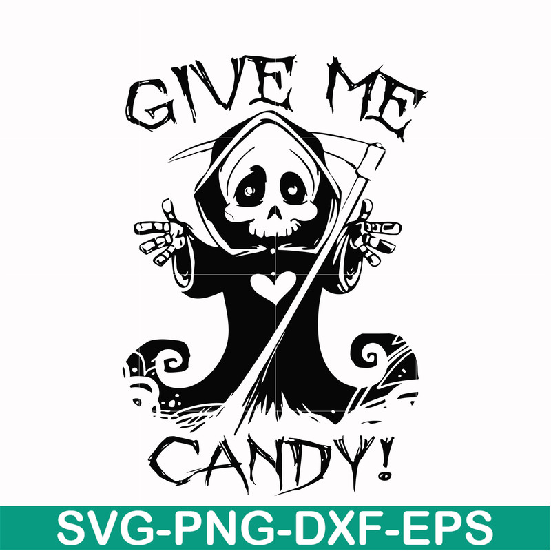 HLW0012-give me candy svg, halloween svg, png, dxf, eps digital file HLW0012.jpg