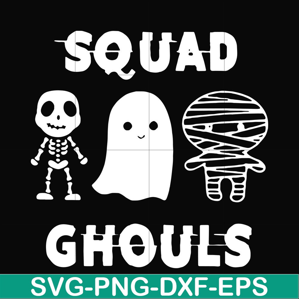 HLW0030-Squad ghouls svg, halloween svg, png, dxf, eps, digital file HLW0030.jpg